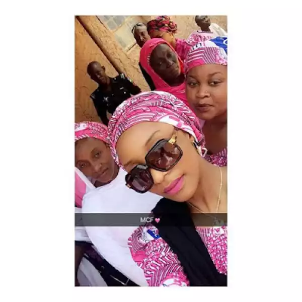Embattled Kannywood actress puts her troubles aside, participates in Cancer awareness week activities